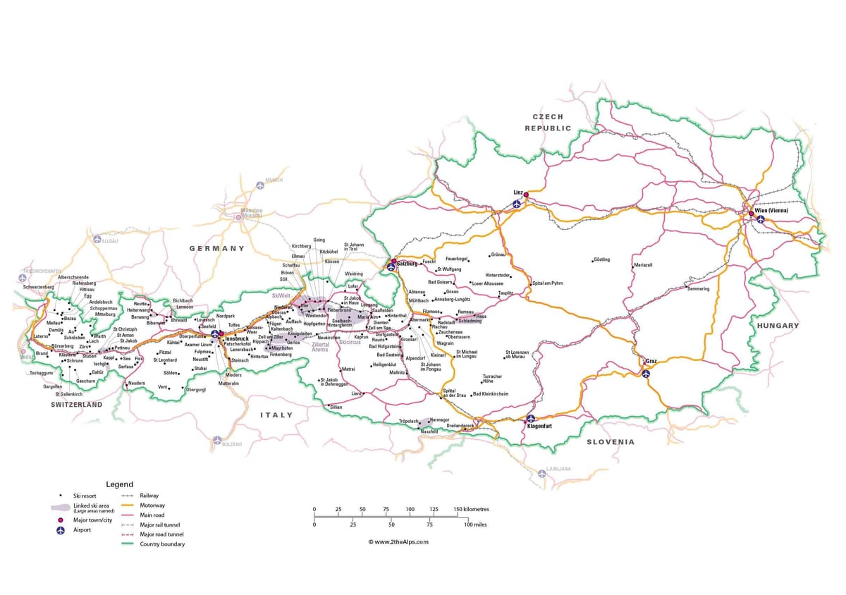 mapa ng austria bagon