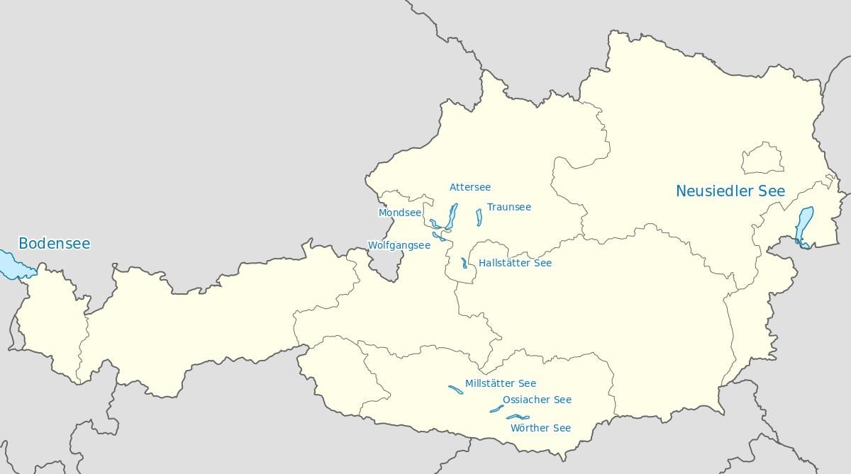 mapa ng austrian lawa