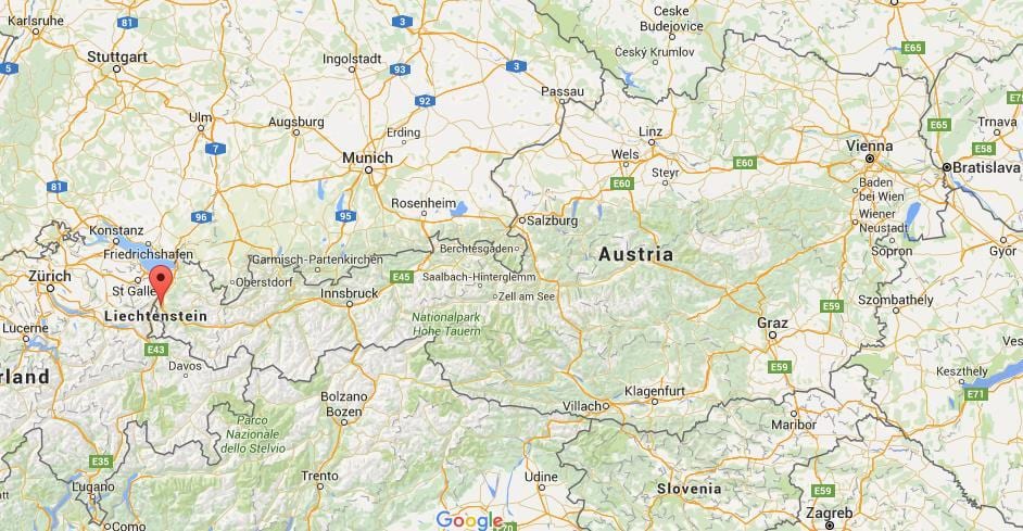 mapa ng feldkirch austria