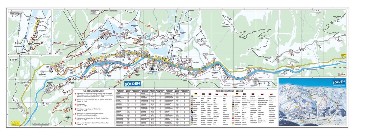mapa ng solden austria