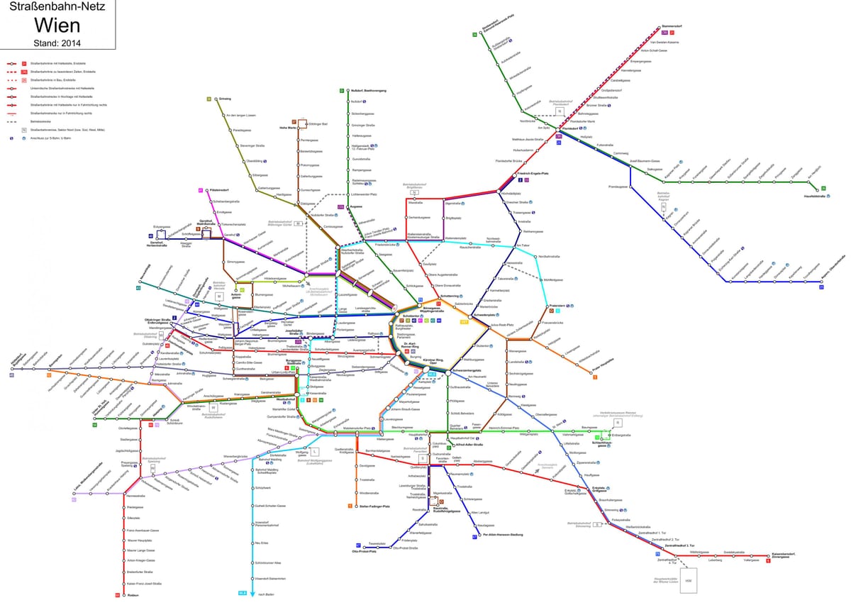 vienna austria sa ilalim ng lupa mapa