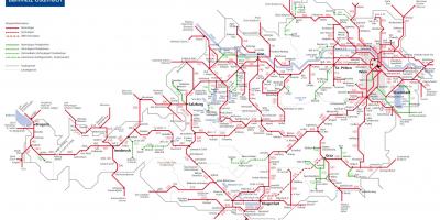 Obb austrian rail mapa