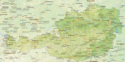 Mapa ng bruck austria