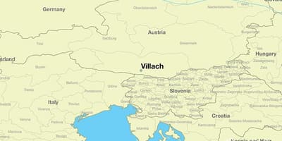Mapa ng villach austria